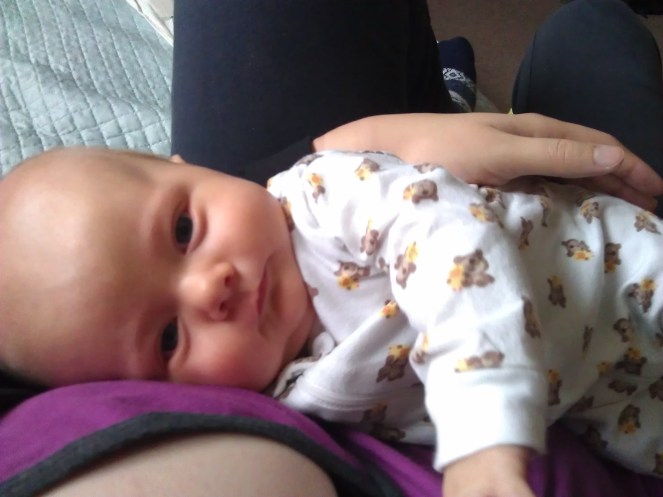 Some morning cuddles with Mommy