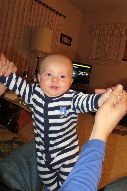 Wanting to stand ALL the time!