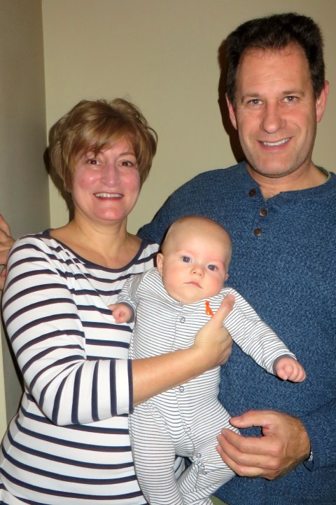 Gerrit with Mimi & Papa