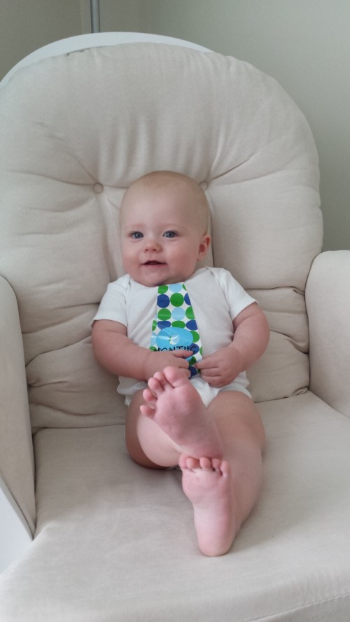 Happy 8 months, Gerrit!